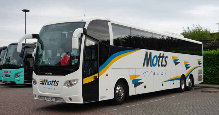 Motts Travel Scania K400EB Omnicoach ET12MTT